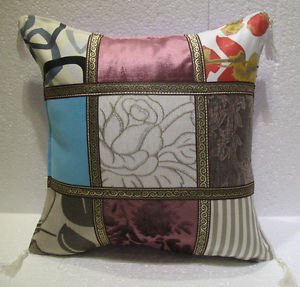 patchwork pillow cushion cover home decor modern decoration sofa throw mod 52