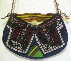 Vintage bag embroidery bag suzani fabric antique Turkish bag vintage purse c 022
