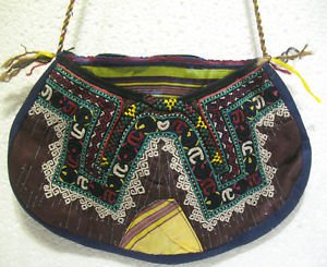 Vintage bag embroidery bag suzani fabric antique Turkish bag vintage purse c 024