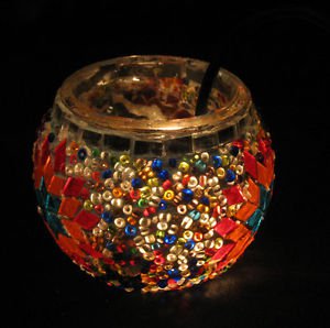 Moroccan Lantern, Table lamp, Turkish Lamp, Night Shade, Mosaic Candle holder 33