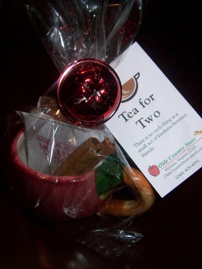 Tea for Two Holiday Apple mug-Out of Stock