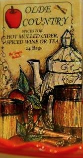Olde Country Mulling Spices in Tea Bags, Box of 24