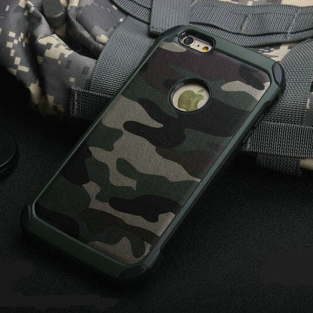 Army Camouflage Pattern back cover Hard Plastic for iphone 5 6 6 plus Case