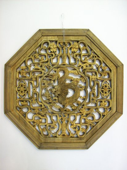 Wood Carving of Dragon
