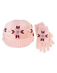 Park City Luxe Hat and Gloves Set 5-7