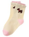 Girl detective scotty dog socks 3-4