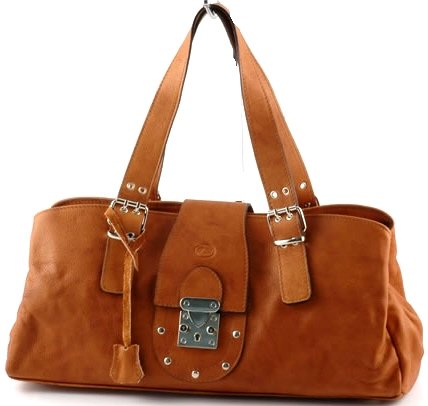"sandra" Italian Leather Shoulderbag
