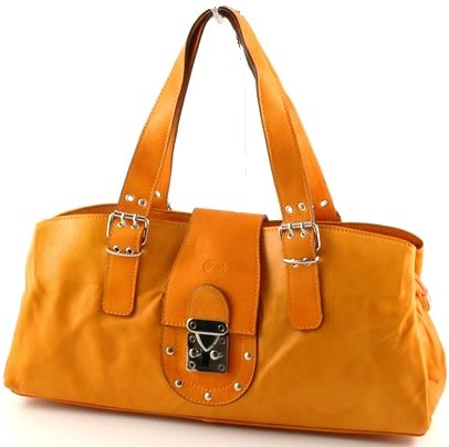 "sandra: Italian Leather Shoulderbag