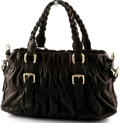 "samantha" Italian Leather Shoulderbag