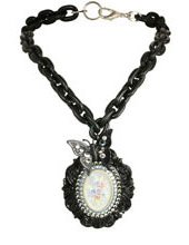 BRAND NEW TARINA TARANTINO LUCITE CHUNKY CHAIN NECKLACE **FREE US SHIPPING**
