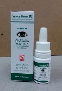 Cineraria Maritima Schwabe Eye Drops 10ML - Without Alcohol