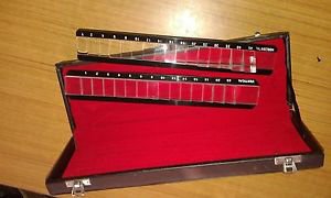 Prism Bar Horizontal & Vertical Set in a Case Ophthalmology