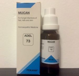 Adel Homeopathy Germany Drops 73 - For Fungal Infections Of Hair Nails And Skin