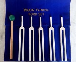 Tuning Fork set for Psychic abilities of Brain
