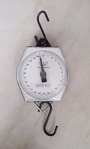 Mechanical Hanging Scale 25Kg Metal Body Robust Heavy