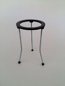 Lab Bunsen Burner Tripod Cast Iron Support Stand 8" New Zinc Plated