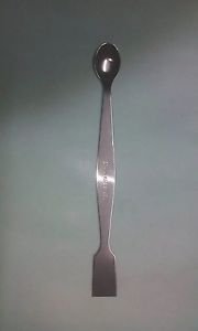 6x Stainless Steel Lab Spoon Spatula Dental Instruments 8"
