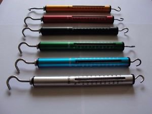 Dynamometer - Set Of 6 Spring Balance High Resolution 1N 2.5N 5N 10N 20N 50N