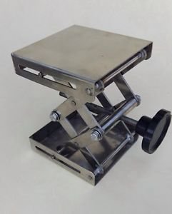 Stainless Steel Laboratory Jack Stand Rack Scissor 8" Brand New