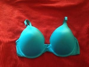 Victoria's Secret PINK Push Up Blue Bra 34D