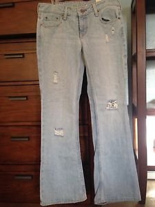 American Eagle Outfitters Hipster Low Rise Boot Jeans Size 8