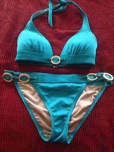 Victoria's Secret Blue Swimsuit Size S "Excellent Condition"