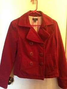 American Eagle Outfitters Red Jacket Size Small Super Cute !!!!