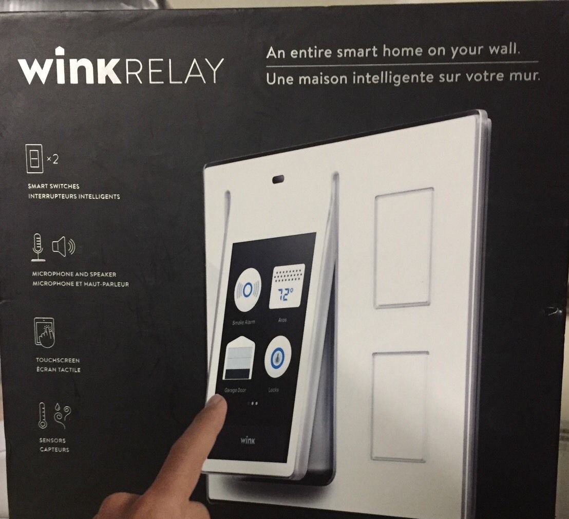Wink Relay - Smart Home Wall Controller Touchscreen