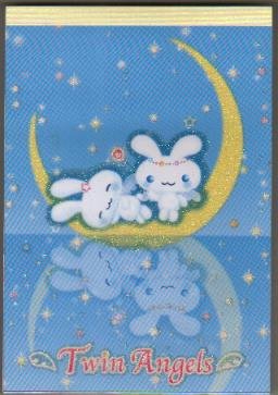 JAPAN SAN-X Twin Angels Rabbit Notepad KAWAII