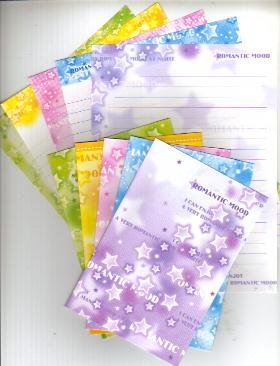 Japan Cru-x Romantic Mood Stars Lettersets