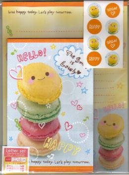 JAPAN Delicious Cookies Lettersets Pack KAWAII
