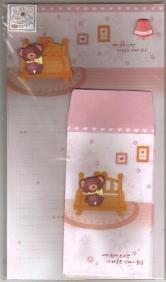 Korea Bear's Room Lettersets Pack