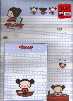 Korea Pucca Love Over-size Lettersets Pack (Purple)