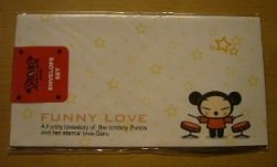 Korea Pucca Love 5 Envelopes Pack (Drum)