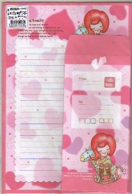 Korea Love Actually Lettersets Pack