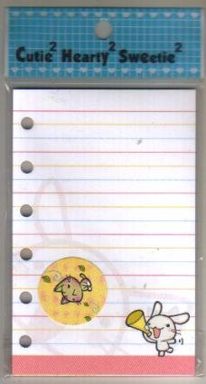 Taiwan Rabbit Says Planner Refills