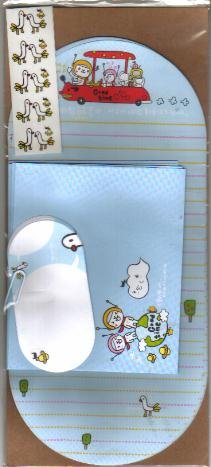 Taiwan White Bear Travel Lettersets Pack