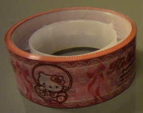 Japan Sanrio Hello Kitty Lolita Deco Tape (Pink) KAWAII