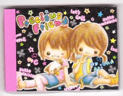 Japan Cru-x Precious Friend Memopad KAWAII