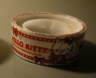 Japan Sanrio Hello Kitty Ribbon Deco Tape KAWAII