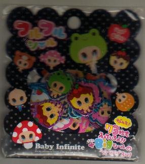 Japan Q-Lia Baby Infinite Sack Stickers KAWAII
