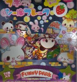 Japan Kamio Funny Park Sack Stickers KAWAII
