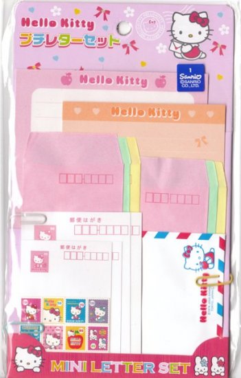 Japan Sanrio Hello Kitty Memosets Pack KAWAII