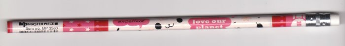 Japan Cute Animal Face Pencil KAWAII (red)