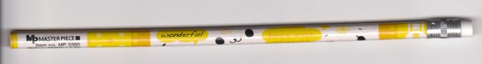Japan Cute Animal Face Pencil KAWAII (yellow)