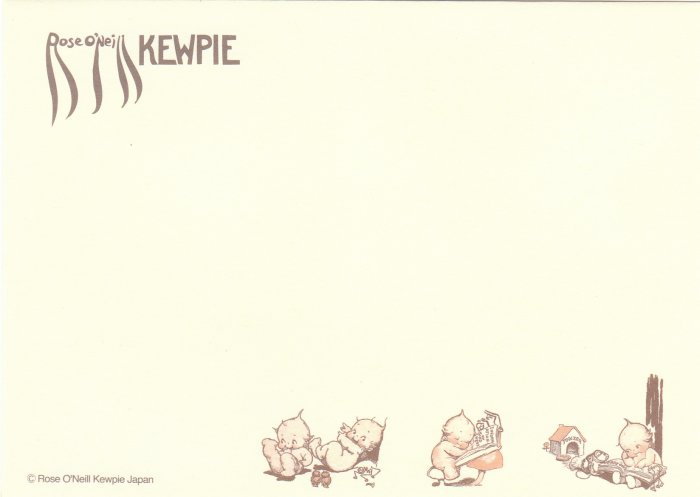 Japan Kewpie Baby Envelopes (3 pcs) KAWAII