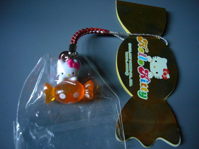 JAPAN Hello Kitty Candy Handphone Strap KAWAII