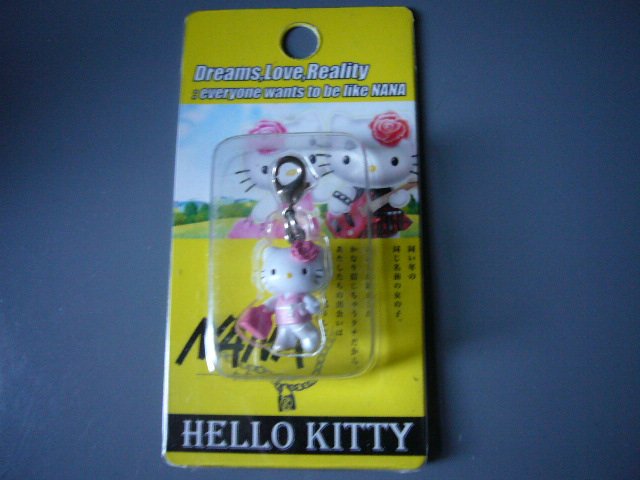 JAPAN Hello Kitty Nana Hanging Button KAWAII