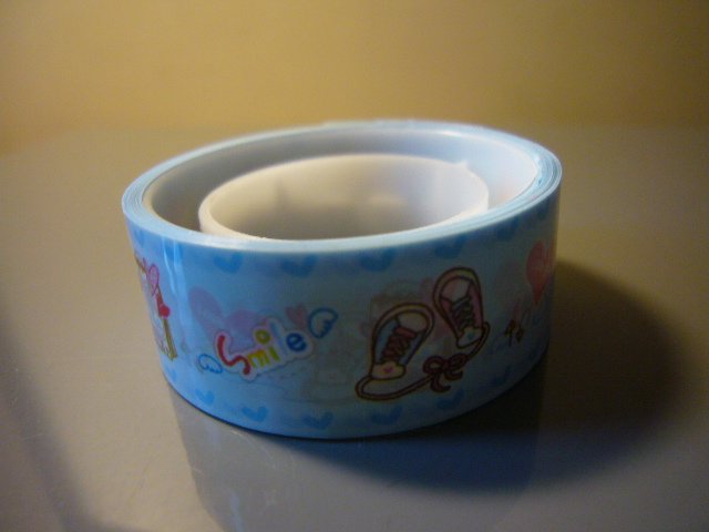 Japan Shoes w/ Heart Deco Tape KAWAII