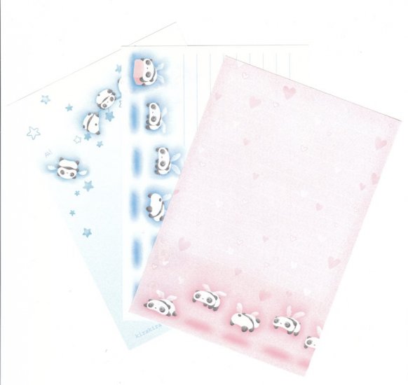 Japan San-x Tarepanda w/ Wings Papers Kawaii